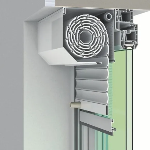 Rulouri din Aluminiu Aplicate cu plasa 